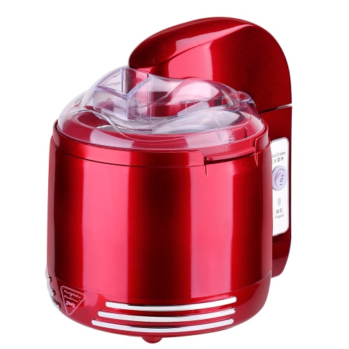 

Parytretro 220-240V Retro Style 2-in-1 Maker йогурта Maker мороженого Mini 1.5 L Бытовая техника Электрическая машина для йогурта