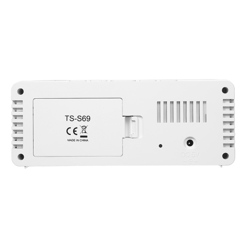 Digital LED Mirror Clock USB & Battery Operated Alarm Clock