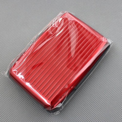 

Aluminum Alloy Multicolor Pocket Credit Card Holder Case for Outdoor Activity Colorful Antimagnetic Name Card Box