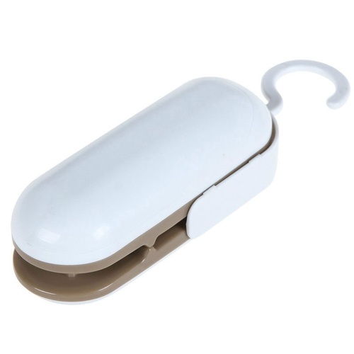 

Portable Mini Manual Sealing Open Machine Heater Sealer Clamps for Food Bags Package Household Appliances