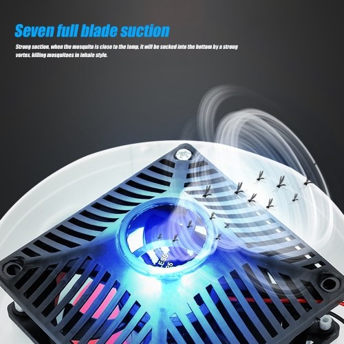 

Indoor Mosquito Killer Lamp USB LED Electronic Bug Fly Inhaler Night Lamp Mosquito Trap Light Blue