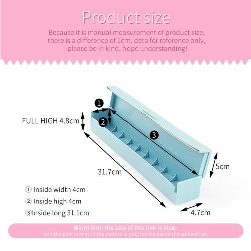 

Plastic Wrap Cutter Storage Box Holder with Stainless Steel Sawtooth Blade Creative Kitchen Tools