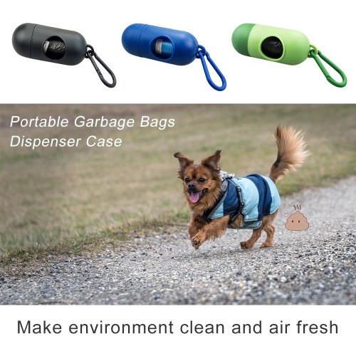 

Portable Capsule Design Pet Rubbish Bags Case