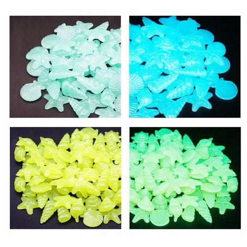 

30pcs/Bag DIY Home Decor Luminous Sea Conch Shell Starfish