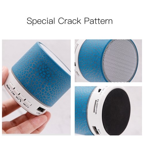 

Portable Mini BT Speakers TF Card USB 2.0