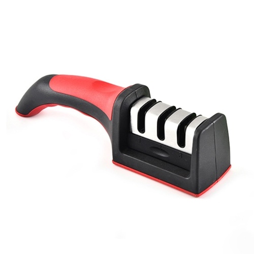 

Kitchen Knife Sharpener 3 Stage Steel Ceramic Coated Sharpening Tool