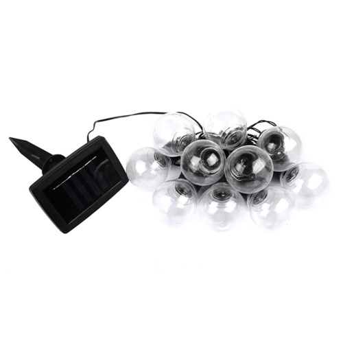 Outdoor String Lights Patio Party Home Yard Garden Wedding Solar L-E-D Bulbs 2.5M