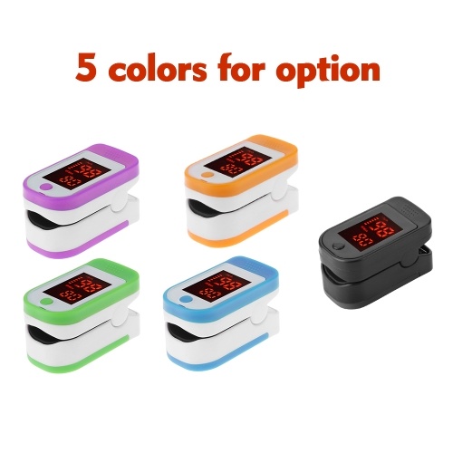 

Fingertip Pulse Oximeter LED Digital Display for Gauging Pulse Rate Blood Oxygen Saturation Ward Monitoring Home Health Care