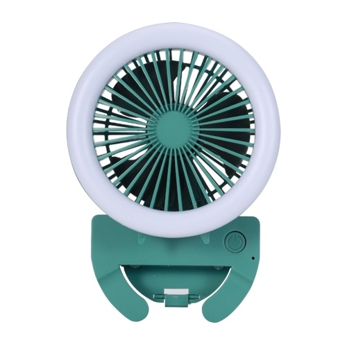 

Handheld Fan with LED Mini Foldable Fan Portable 3 Speed Low Noise Personal Desk Fan