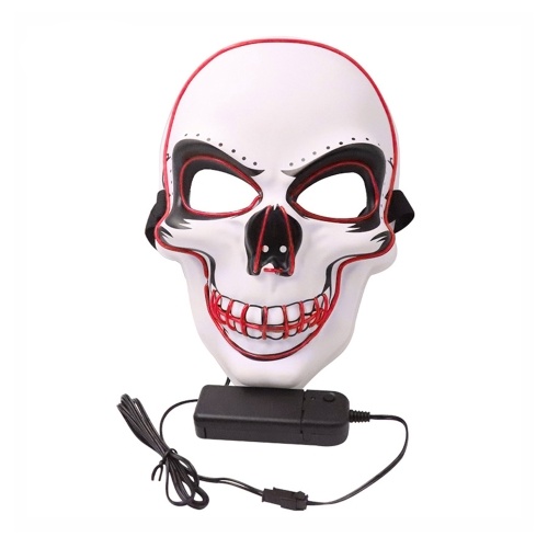 

Halloween Mask EL Wired Light Up Mask Cosplay Scary Mask for Halloween Festival Party