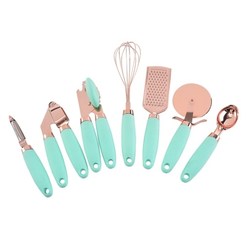 

7 Piece Copper Plated Stainless Steel Cooking Utensils