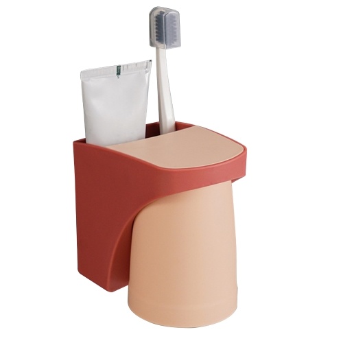

Nail-free Toothbrush Rack Magnetic Toothbrush Cup