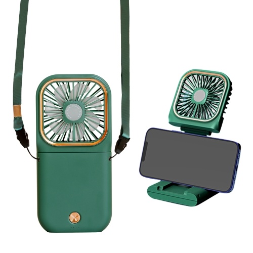 

3 in 1 Personal Fan & Power Bank & Cell Phone Stand Portable Personal Desk Fan