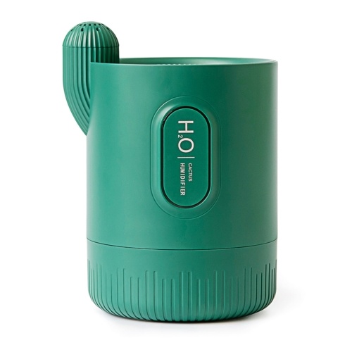 Humidificador de aire de niebla de cactus de 330 ml