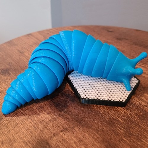 

Fidget Slug Toy Stress Relief Fidget Stretch Slug Articulating Stim Toy for Kids Adults Relaxing Great Birthday Christmas Gifts