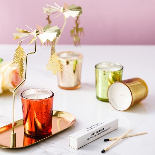 

Smokeless Candles Tuberose & Angelica Fragrance Scented Candle Cute Christmas Candles for Christmas Party Wedding Spa Decoration Gifts