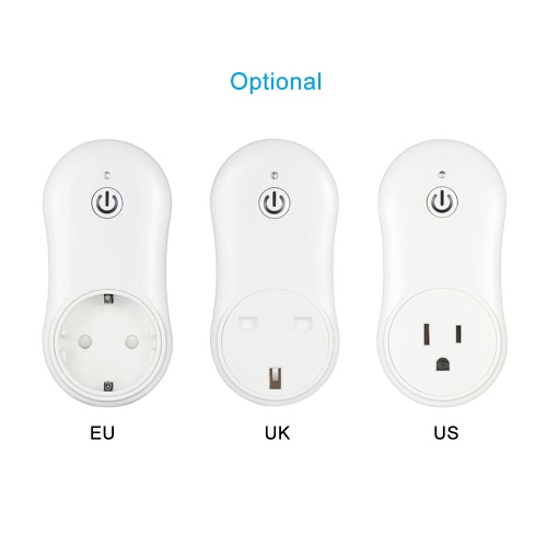 

Smart Wi-Fi Plug Outlet Power Switch Plug & Play Socket for iOS Android Smartphones Control Your Devices AC100-240V US Plug