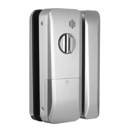 

Smart Lock Стеклянная дверь Блокировка отпечатков пальцев Фингерпринт и сенсорный экран Цифровой замок для двойной открытой стеклянной двери, открываемой с помощью пароля + IC-карты + отпечатков пальцев + пульта дистанционного управления