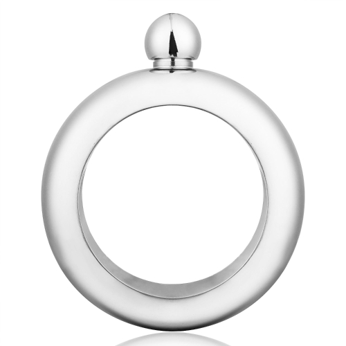 

Portable Bracelet Flagon Stainless Steel Bangle Wine Pot Flask Alcohol Liquor Whisky Hip Festival Jewelry