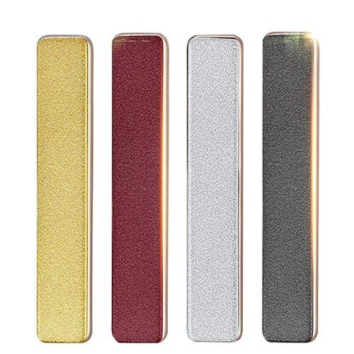 

Creative USB Rechargeable Electronic Hit Fire Machine Windproof Flameless Mini Strip Metal Smoking Cigarette Lighters