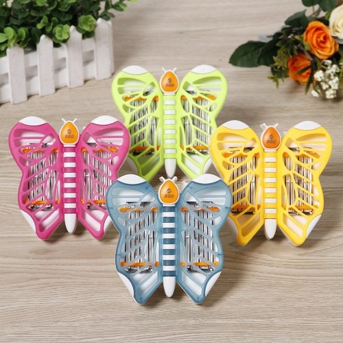 Mini Electronic Cartoon Butterfly LED Mosquito Killer Lamp