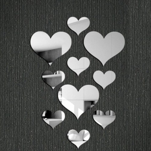 

3D Stereo Heart Type Sticker
