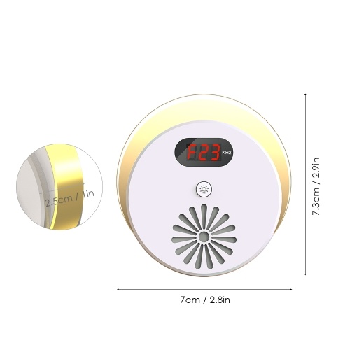

Ultrasonic Pest Mice Repeller LED Night Light