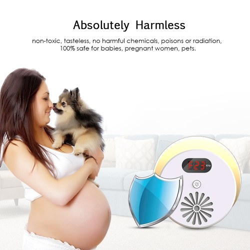 

Ultrasonic Pest Mice Repeller LED Night Light