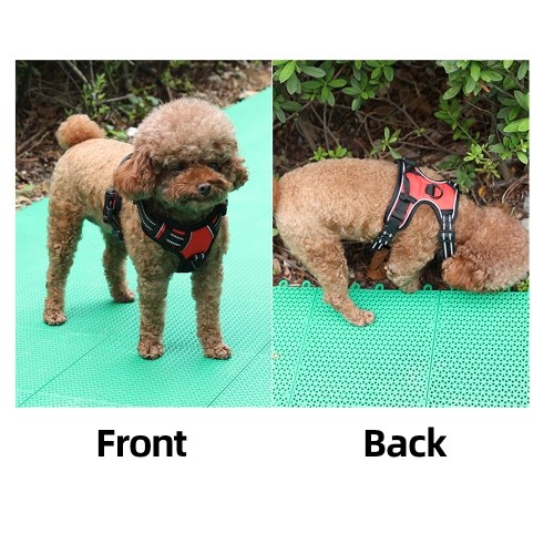

Dog Vest Harnesses Reflective Service Dog Harness Adjustable Service Dog Vest for Outdoor Walking S