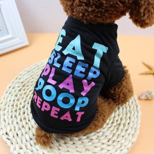 

Dog Shirt Dog T-Shirts Dog Spring Summer Clothes