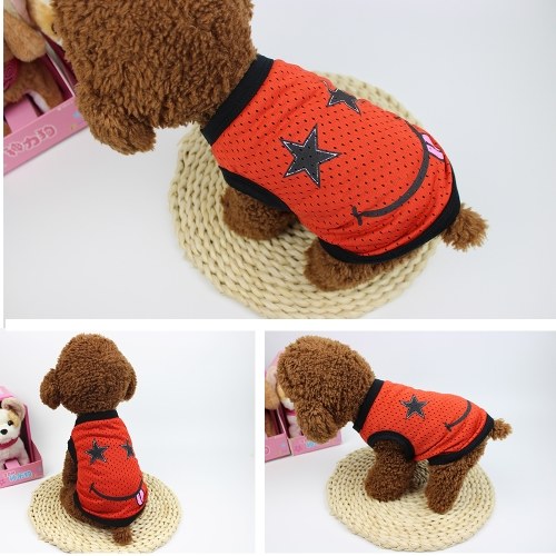 

Pet Dog Breathable Mesh Vest T-Shirt