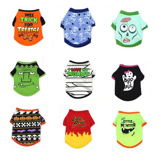 

Dog Halloween Shirt Pet T Shirt