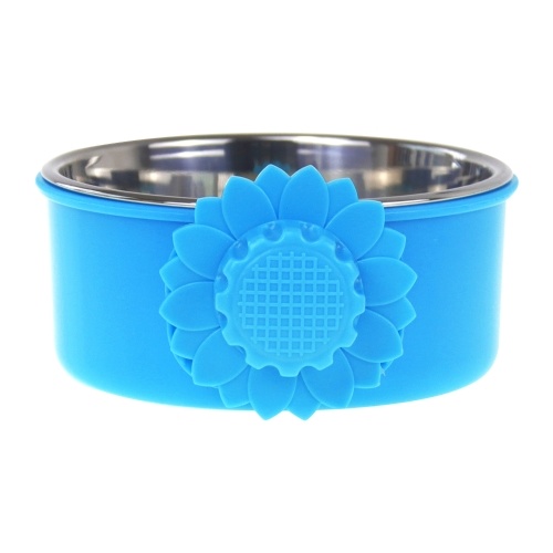 Fixed Pet Food Bowl Dog Water Bowl Stainless Steel Removable Food Water Bowl Hanging Cage Cup for Dogs Cats Birds Small Animals