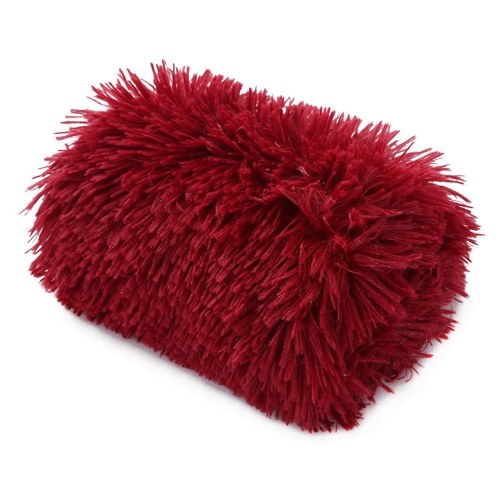 Pet Dog Cat Fluffy Fur Blanket Sleep Mat