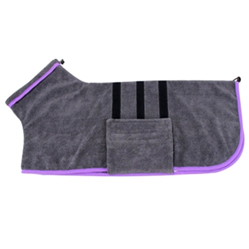 

Dog Bathrobe Towel Dog Drying Coat
