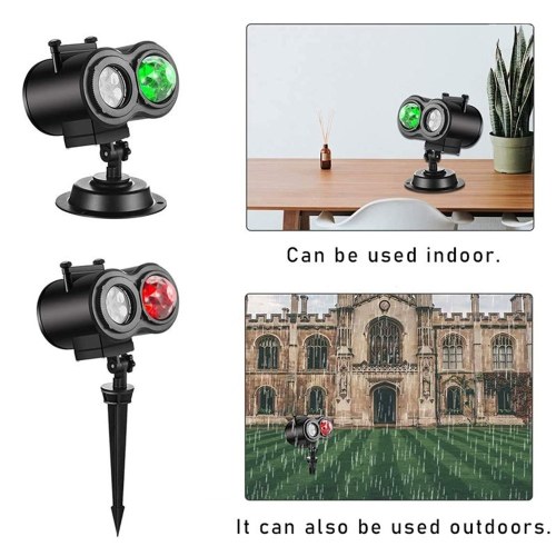 

Christmas Projector Lights Outdoor 26 HD Effects 3D Ocean Wave & Patterns Waterproof with Remote Timer