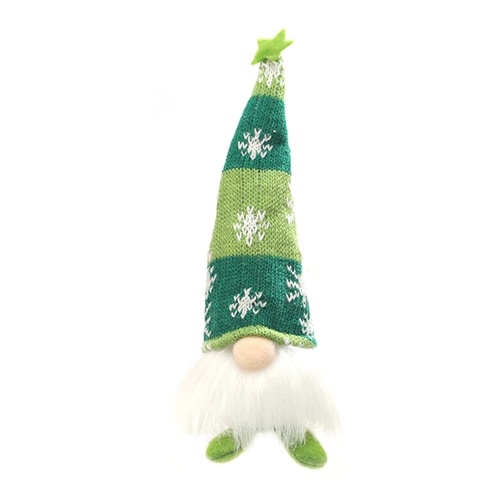 

Light-Up Gnome Christmas Ornament Sitting Coffee Bar/Home Decor Gnome Plush Doll with LED Light Christmas Decor, Red Short Legs