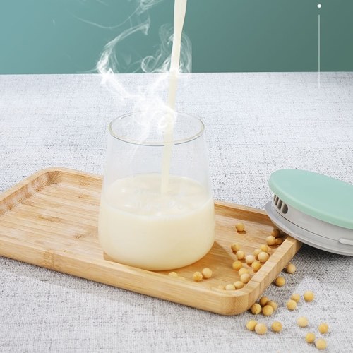 Multifunction Soymilk Maker 350mL Juicer Soy Milk Machine with Stainless Steel and Blade Multi Cooker Mixer for Rice Cereal Boiling Water Baby Food