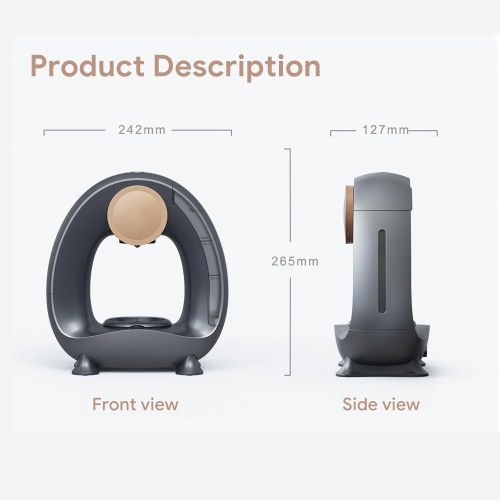 Semi-automatic Coffee Maker for Home 240ml 85 Degrees Constant Temperature 1400W Silent Portable Americano Coffee Maker Machine Brew for Coffee Powder Tea-leaf 