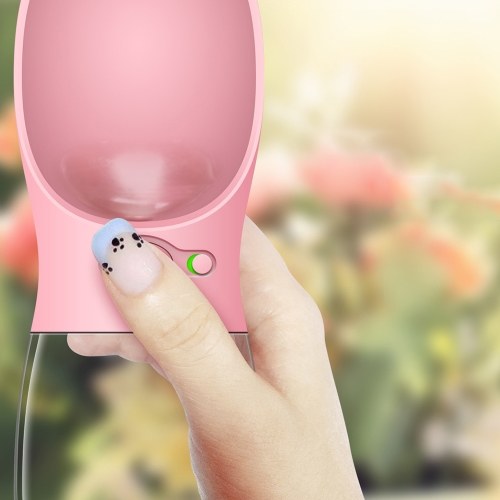 

Portable Outdoor Travel Kettle Dog Cat Antibacterial Water Fountain Drink Water Bottle Bowl Dispenser Feeder Cup
