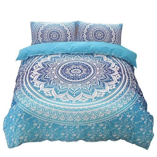 

Bedding Set Ethnic Style Pillowcase Bed Sheet