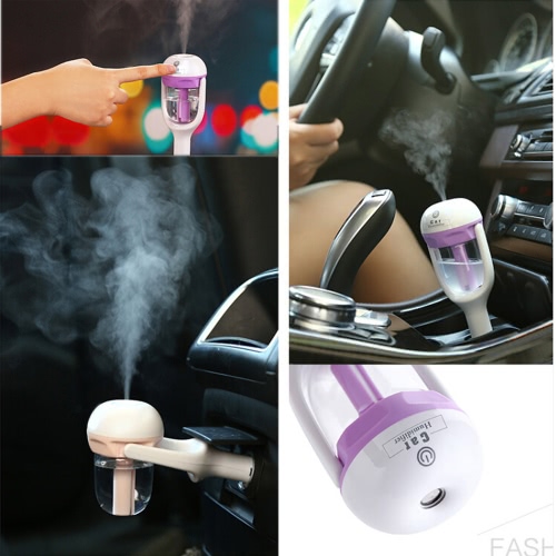 

DC 12V Car Humidifier Air Purifier Aroma Diffuser