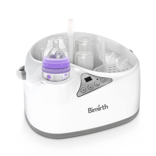 

Second Hand Bimirth Safe BPA-Free Многофункциональный электрический нагреватель бутылок Стерилизатор Нагреватель молока Постоянное отопление Большая емкость