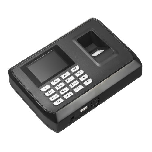 

Biometric Fingerprint Password Attendance Machine Employee Checking-in Recorder 2.4 inch TFT LCD Screen DC 5V Time Attendance Clock