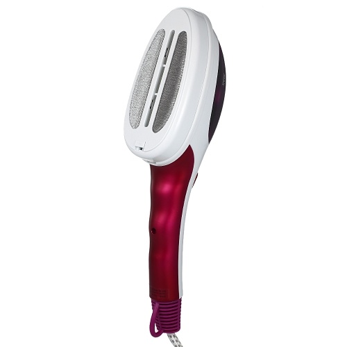 

Многофункциональная портативная ручная электрическая ткань для одежды Паровая ткань Плоская железная паровая щетка с керамической подошвой 2 Съемные щетки для домашнего проезда AC220V EU Plug