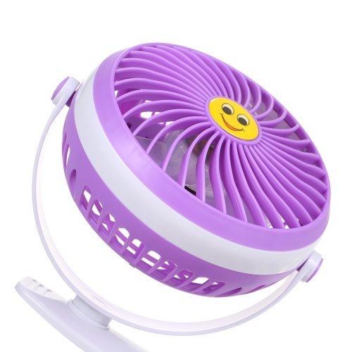 

Mini USB Clip and Desk Personal Fan 2 Speed Mode Flexible 360° Ventilator Bed Office Portable Rotating Mute for Baby Stroller Car Laptop Table Home Electric Folding Air Blower (Black)