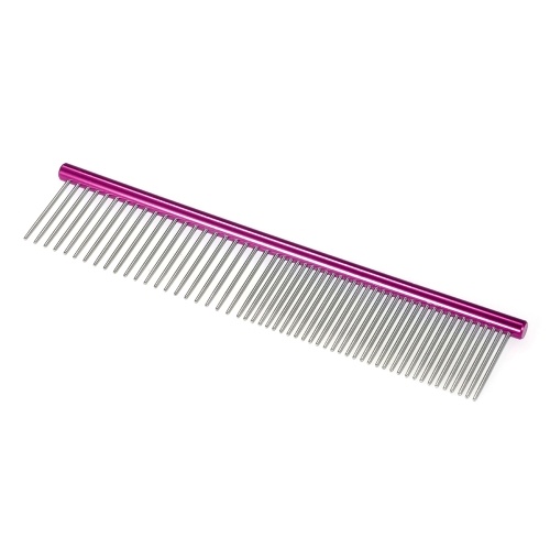 

HATELI 6.3" Pet Grooming Comb Coarse and Fine Double-end Pet Comb