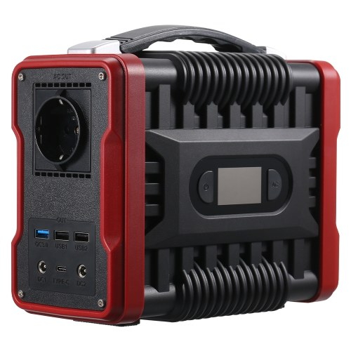 250W Portable Power Supply Solar Generator Emergency Power Station 6000mAh Rechargeable Lithium Battery