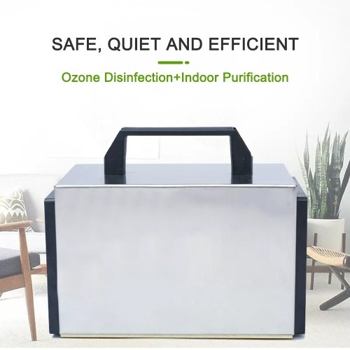 

10g/h Portable Ozonator Zone Produce Machine Ozone Generator Air Filter Purifier Fan