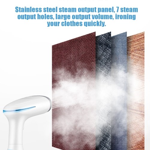 

290ml Mini Portable Handheld Fabric Steamer 1500W Pressurize Powerful Steam Ironing Machine